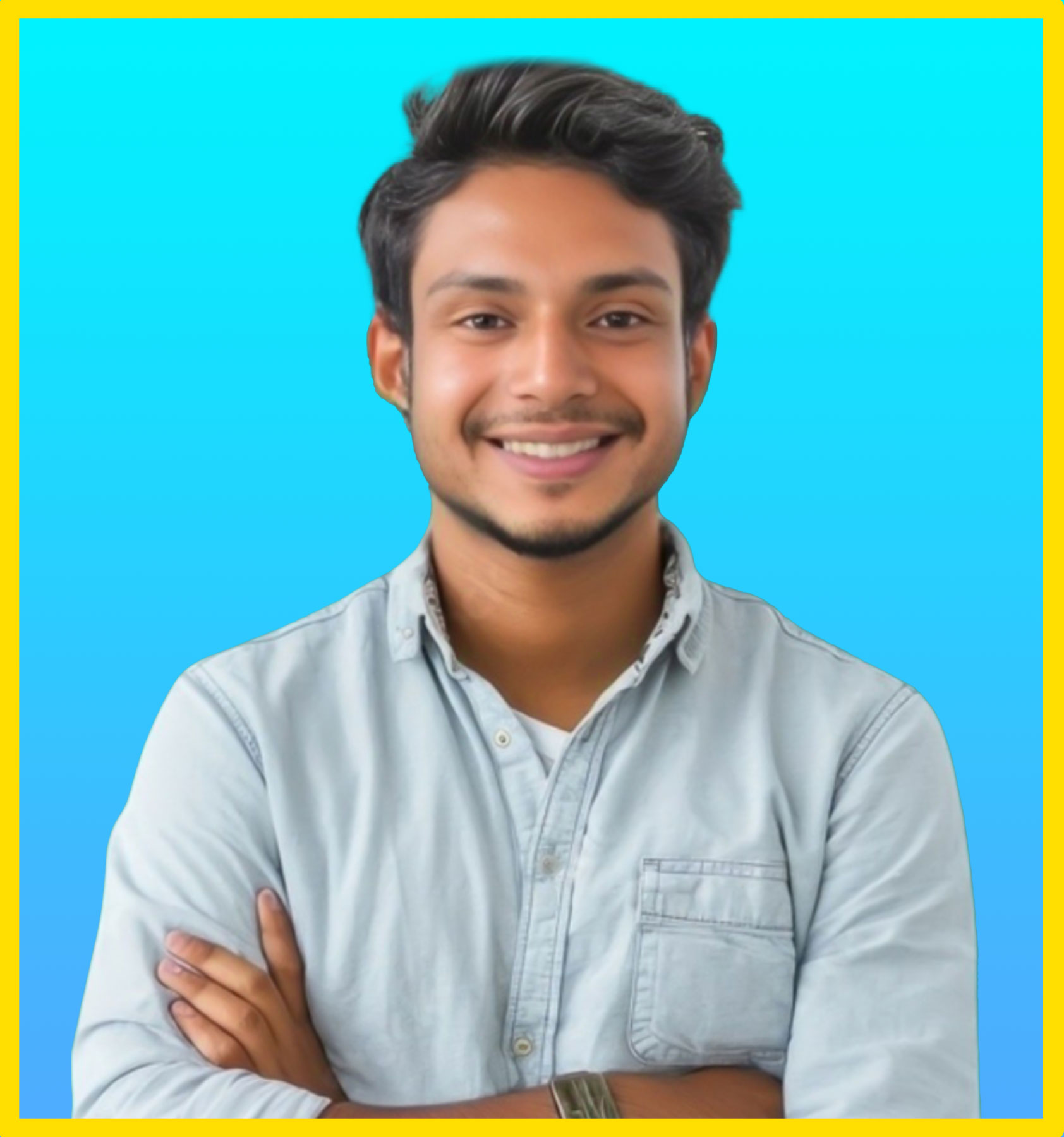 Sapon Roy official ID photo of SK FutureTech team member SFT-B1-001
